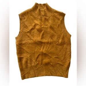 Bailey 44 Fuzzy Mustard sweater vest